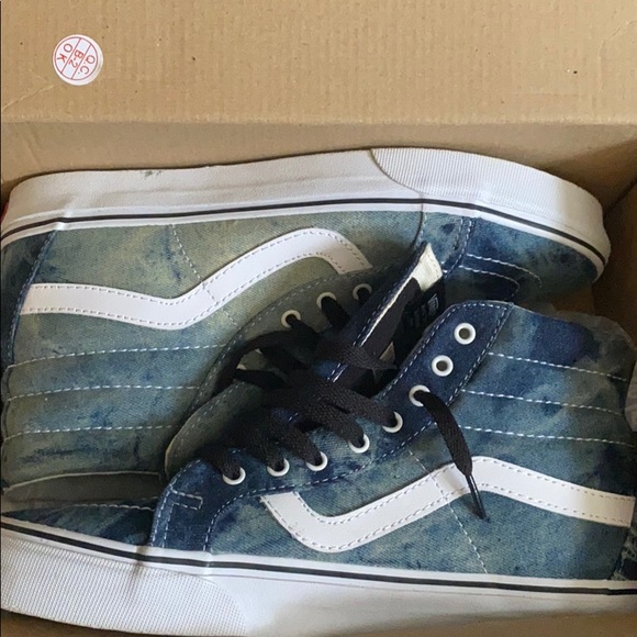 COPY - (Acid Denim) black & true white - Picture 3 of 4